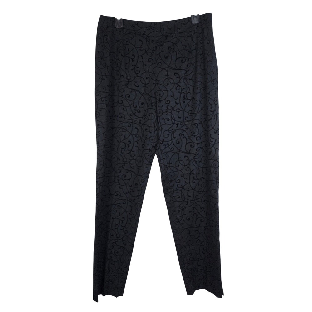 New w/tag! SHARON ENDICK Size 14 USA made Cotton Side Zip Velour Kate Pants